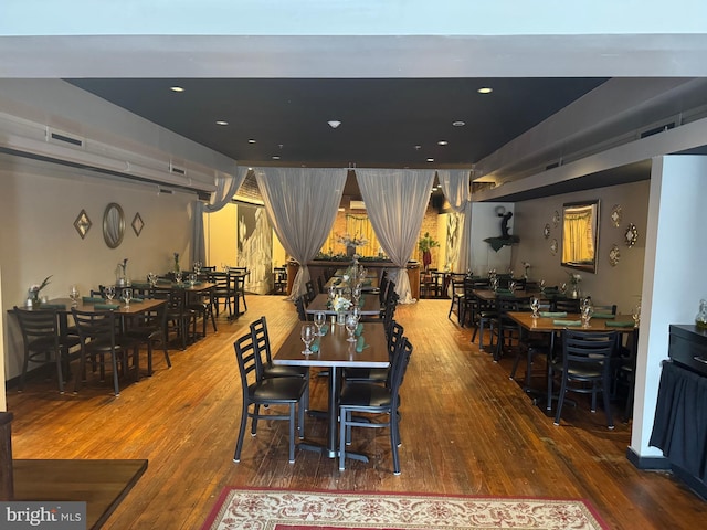 23 E Beverley St, Staunton, VA 24401 - dining space with hardwood / wood-style floors