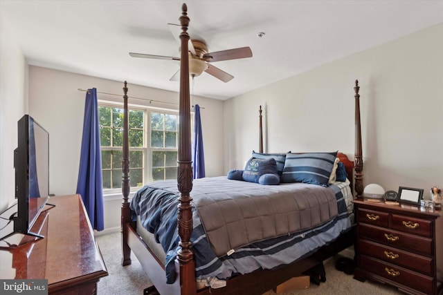 300 Jefferson Ave Unit 13, Downingtown, PA 19335 - carpeted bedroom with ceiling fan