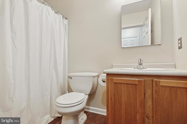 300 Jefferson Ave Unit 13, Downingtown, PA 19335 - full bathroom featuring vanity, tile patterned floors, and a shower with shower curtain
