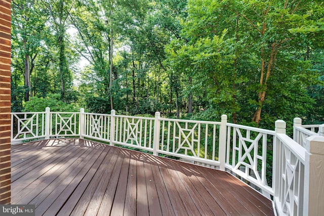 2153 Wolftrap Ct, Vienna, VA 22182 - view of wooden deck