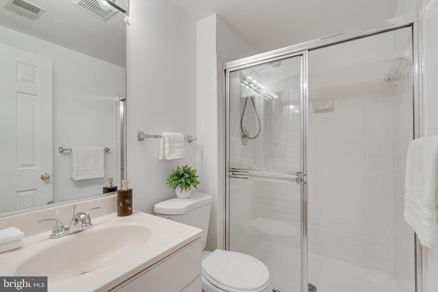 2153 Wolftrap Ct, Vienna, VA 22182 - bathroom featuring a stall shower and vanity