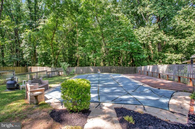 3077 Eutaw Forest Dr, Waldorf, MD 20603 - view of pool featuring a fenced backyard