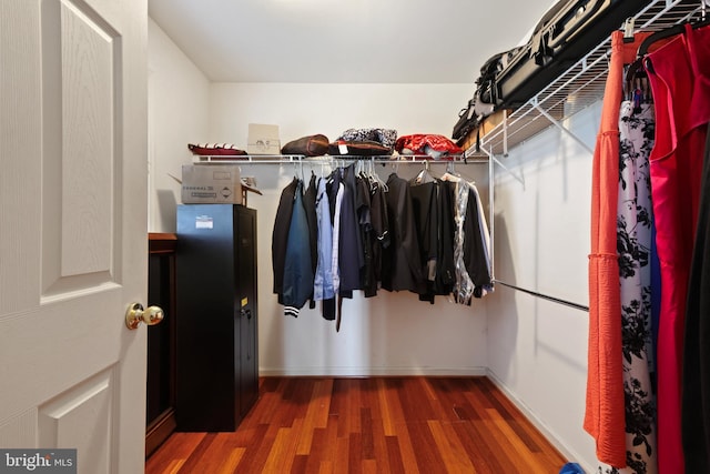 3960 Mountain View Ave, Easton, PA 18045 - walk in closet featuring wood finished floors