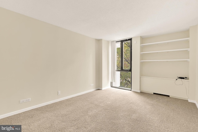 1250 4th St SW Unit W214, Washington, DC 20024 - carpeted spare room featuring baseboards