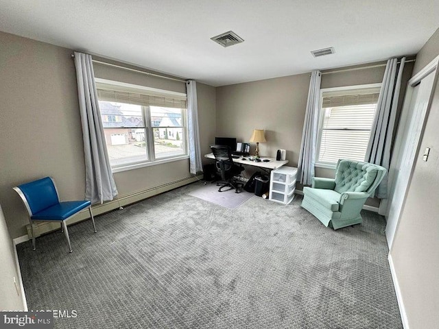 953 Capstan Dr, Forked River, NJ 08731 - view of carpeted office