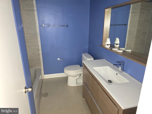 1101 Saint Paul St Unit 1212, Baltimore, MD 21202 - bathroom with tile patterned flooring and vanity
