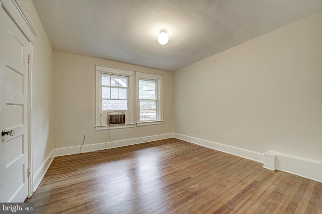 4110 Ingomar St NW, Washington, DC 20015 - unfurnished room with hardwood / wood-style flooring and cooling unit