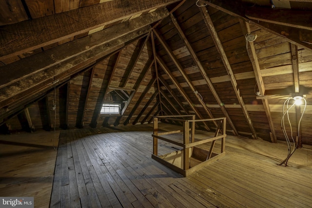 4110 Ingomar St NW, Washington, DC 20015 - attic with an upstairs landing