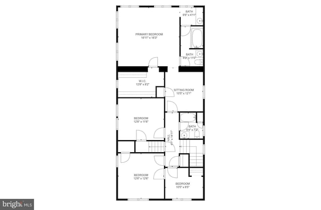 4110 Ingomar St NW, Washington, DC 20015 - view of property floor plan