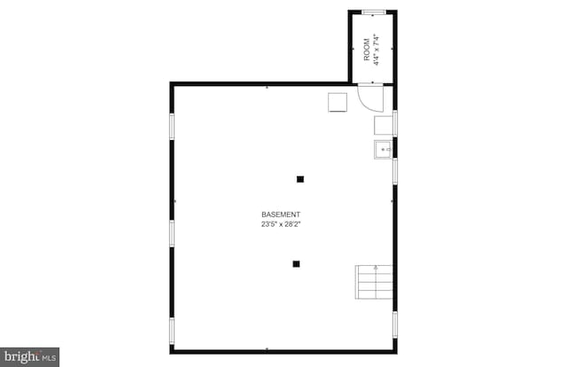 4110 Ingomar St NW, Washington, DC 20015 - view of floor plan / room layout