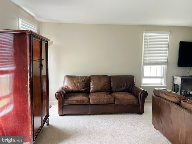 203 Spring Dr, Voorhees, NJ 08043 - living room featuring carpet