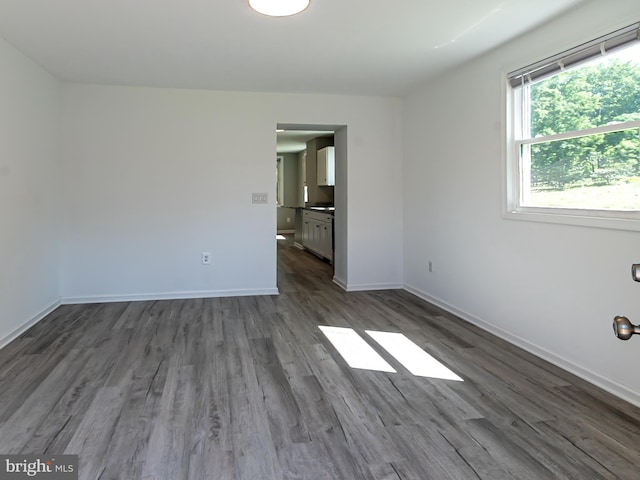 2450 Happy Creek Rd, Front Royal, VA 22630 - empty room featuring dark wood finished floors and baseboards