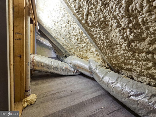 2450 Happy Creek Rd, Front Royal, VA 22630 - view of unfinished attic