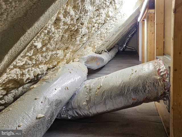 2450 Happy Creek Rd, Front Royal, VA 22630 - view of unfinished attic