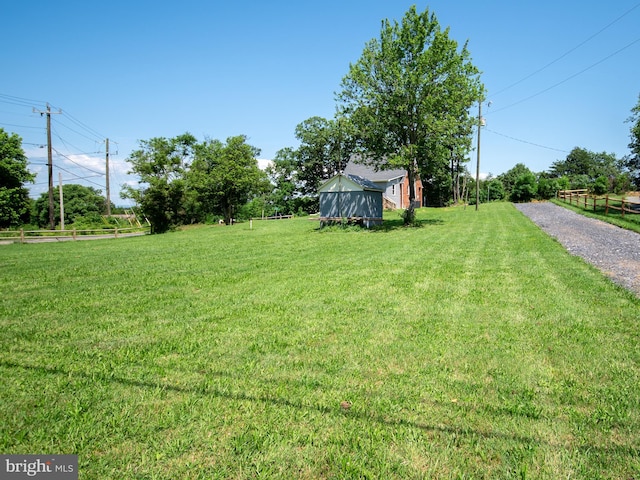 2450 Happy Creek Rd, Front Royal, VA 22630 - view of yard with gravel driveway