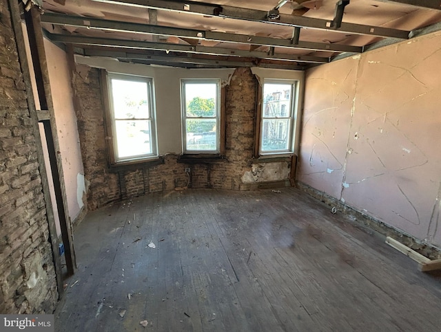 2311 Orem Ave, Baltimore, MD 21217 - spare room featuring wood-type flooring