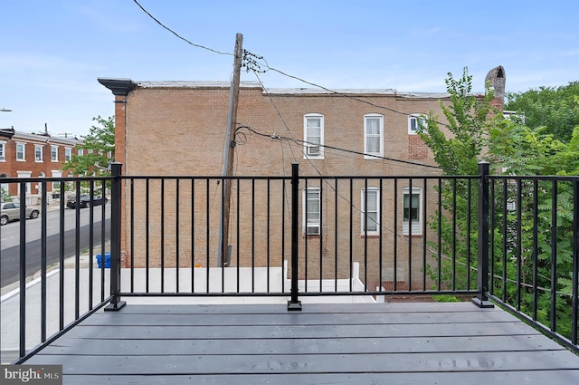 2002 E Lafayette Ave, Baltimore, MD 21213 - view of deck