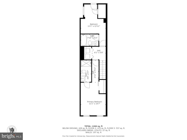 2002 E Lafayette Ave, Baltimore, MD 21213 - view of floor plan / room layout