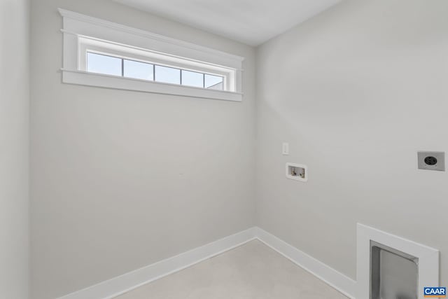 1603 Griffen Grv, Charlottesville, VA 22901 - washroom featuring hookup for an electric dryer and washer hookup