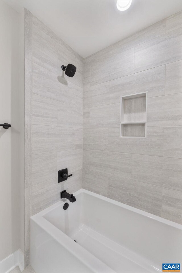 1603 Griffen Grv, Charlottesville, VA 22901 - full bath featuring shower / tub combination and baseboards