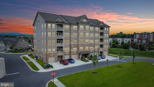 3421 Angelica Way Unit 404, Frederick, MD 21704 - property at dusk with an attached garage