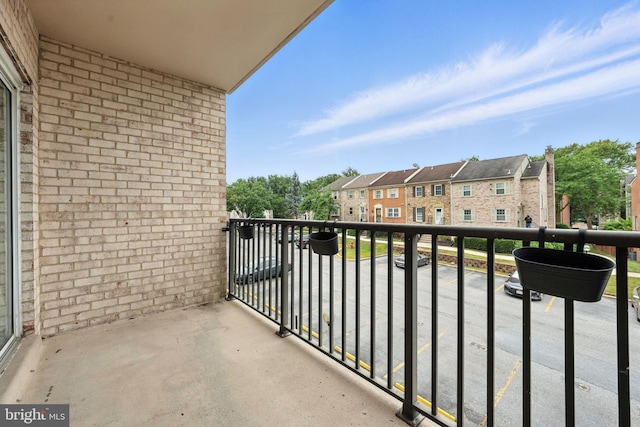 12001 Old Columbia Pike Unit 305, Silver Spring, MD 20904 - balcony featuring a residential view