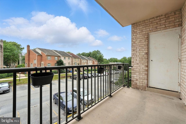 12001 Old Columbia Pike Unit 305, Silver Spring, MD 20904 - balcony with a residential view