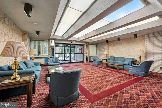 12001 Old Columbia Pike Unit 305, Silver Spring, MD 20904 - common area featuring a textured ceiling