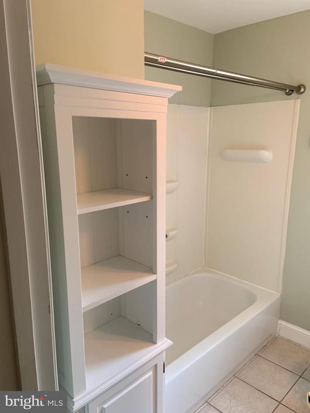 1601 Belle View Blvd Unit A1, Alexandria, VA 22307 - full bath with tile patterned floors and bathtub / shower combination