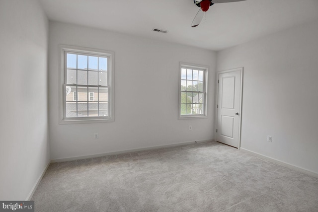 13319 Moonlight Trail Dr, Silver Spring, MD 20906 - empty room featuring a ceiling fan and carpet