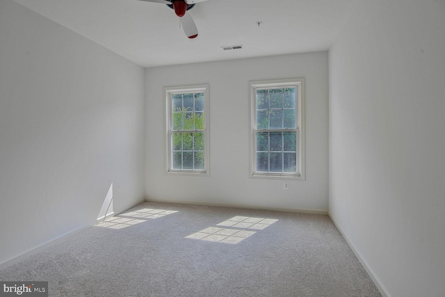 13319 Moonlight Trail Dr, Silver Spring, MD 20906 - empty room with carpet flooring and ceiling fan