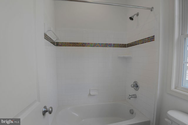 13319 Moonlight Trail Dr, Silver Spring, MD 20906 - bathroom featuring toilet and bathing tub / shower combination