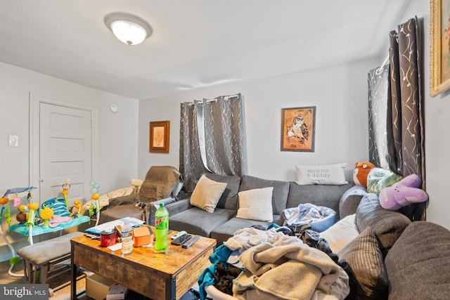 127 Schooley St, Moorestown, NJ 08057 - view of carpeted living room