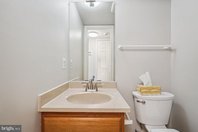10 Suncroft Ct, Silver Spring, MD 20904 - half bathroom featuring vanity and toilet