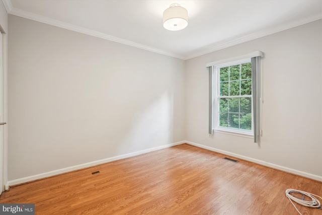 10 Suncroft Ct, Silver Spring, MD 20904 - unfurnished room with wood finished floors and ornamental molding
