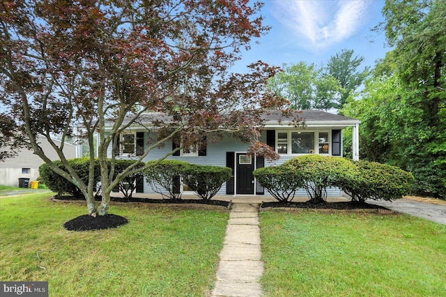1415 Larch Rd, Severn, MD 21144 - view of front of property featuring a front lawn