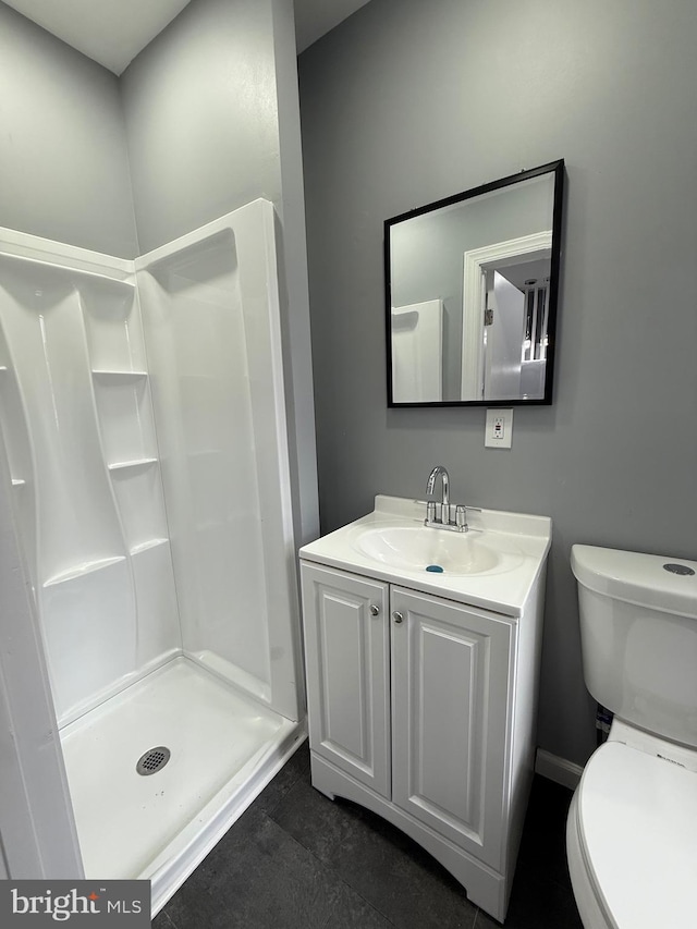 331 Spring Garden St, Reading, PA 19602 - bathroom featuring vanity and a shower stall