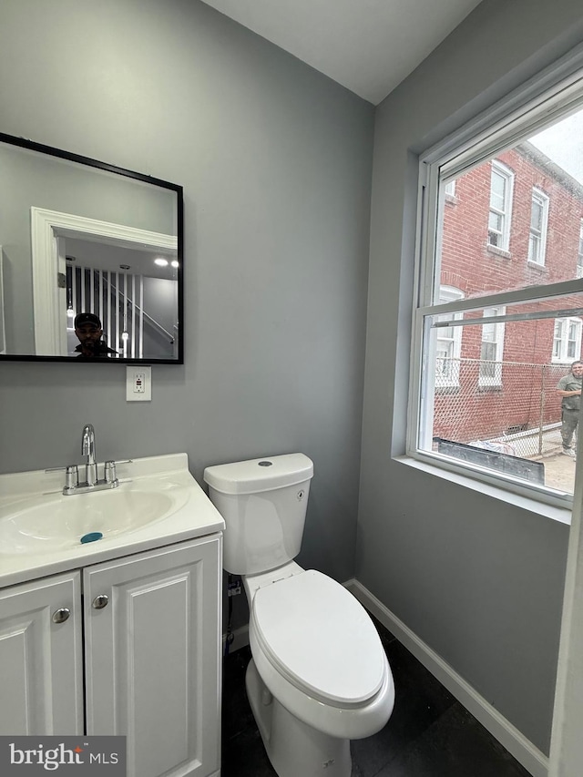 331 Spring Garden St, Reading, PA 19602 - half bathroom with vanity and toilet