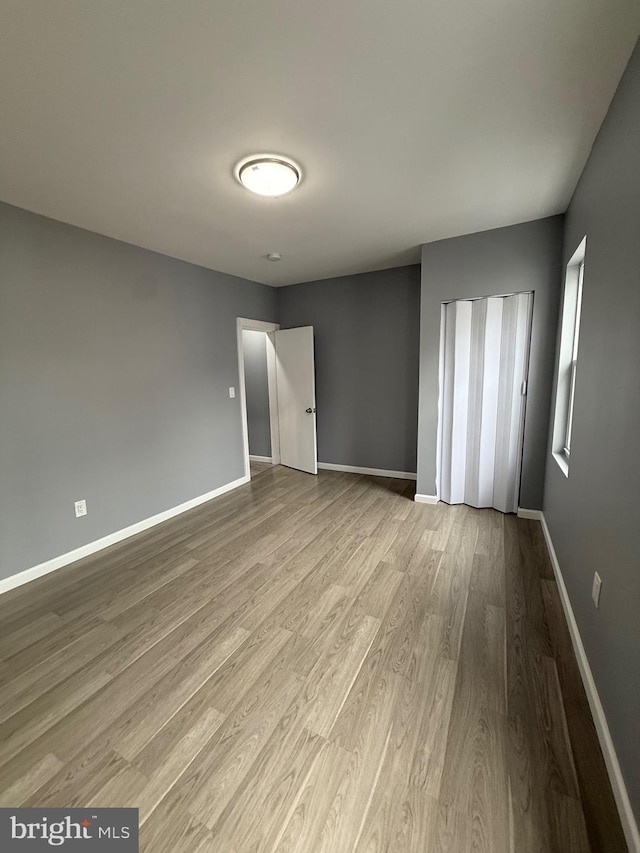 331 Spring Garden St, Reading, PA 19602 - spare room featuring wood finished floors and baseboards