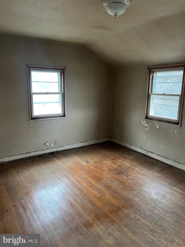 1002 Agnew Dr Unit 1, Drexel Hill, PA 19026 - bonus room with hardwood / wood-style flooring, lofted ceiling, and healthy amount of natural light