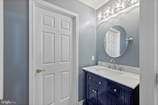 20 Bee Tree Mill Ct, Parkton, MD 21120 - bathroom featuring vanity and baseboards