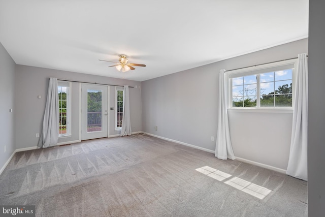 20 Bee Tree Mill Ct, Parkton, MD 21120 - carpeted spare room with healthy amount of natural light and ceiling fan