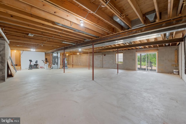 20 Bee Tree Mill Ct, Parkton, MD 21120 - below grade area with heating unit