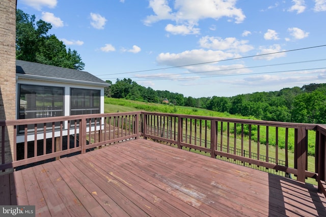 20 Bee Tree Mill Ct, Parkton, MD 21120 - view of wooden deck