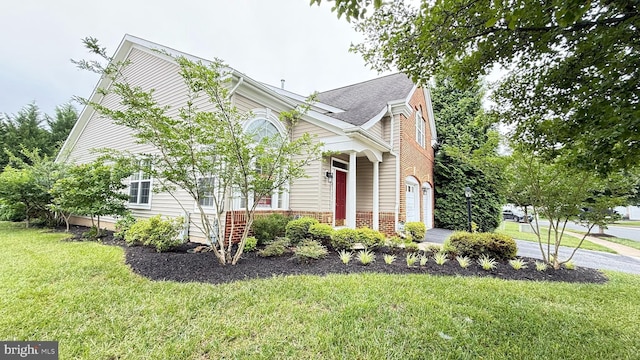 217 Smarty Jones Ter, Havre De Grace, MD 21078 - view of front of house with a front lawn and brick siding