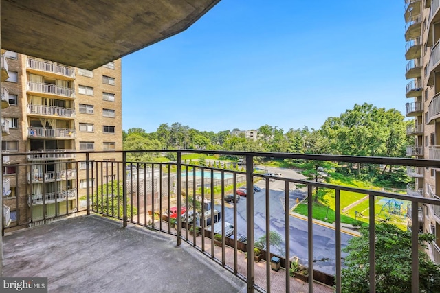 1836 Metzerott Rd Unit 419, Hyattsville, MD 20783 - view of balcony