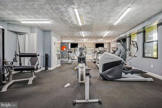 1836 Metzerott Rd Unit 419, Hyattsville, MD 20783 - workout area with baseboards