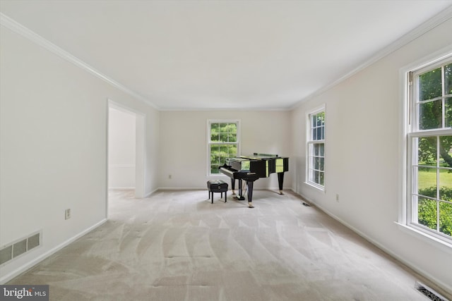 213 Willits Way, Glen Mills, PA 19342 - office area with ornamental molding and light carpet
