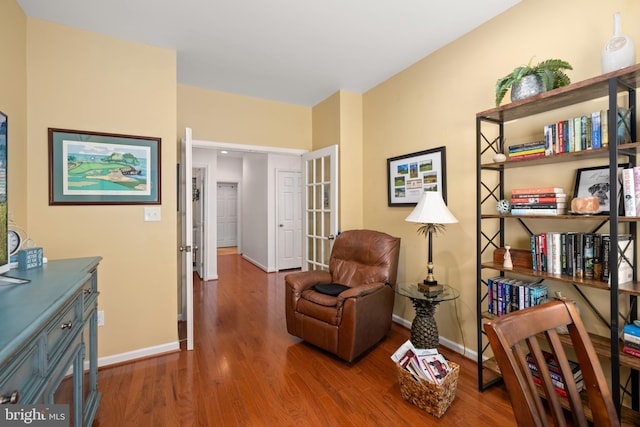 42 Ruddy Duck Ln, Bridgeville, DE 19933 - living area featuring wood finished floors