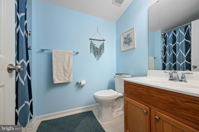 42 Ruddy Duck Ln, Bridgeville, DE 19933 - full bathroom featuring vanity, tile patterned flooring, and curtained shower